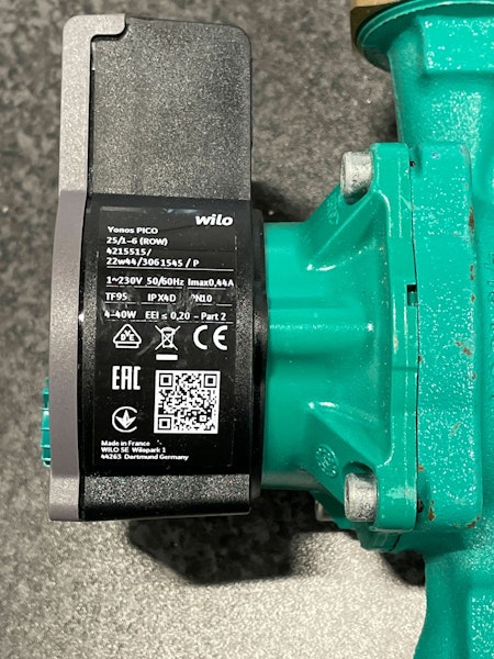 Wilo Yonos PICO Circulation Pump Part no. 5758675