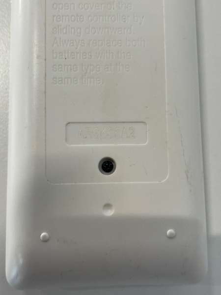 Daikin Remote Control (ARC466A2)