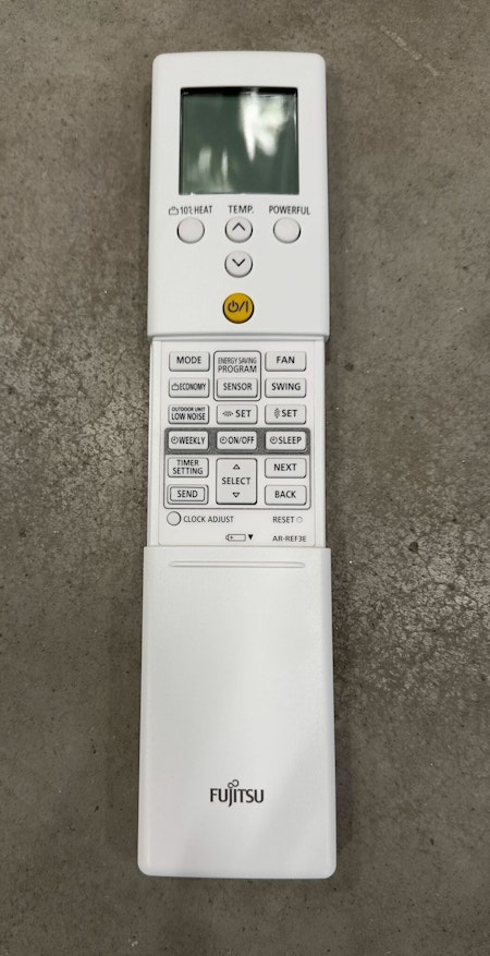 Fujitsu fjärrkontroll art nr AR-REF3E