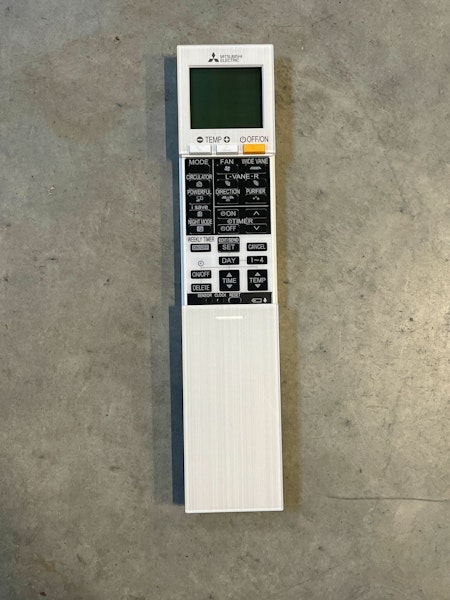 Mitsubishi remote controller part no.XG19A