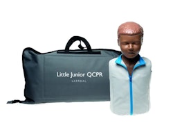 Little Junior QCPR HLR-Docka med feedback, mörk hud