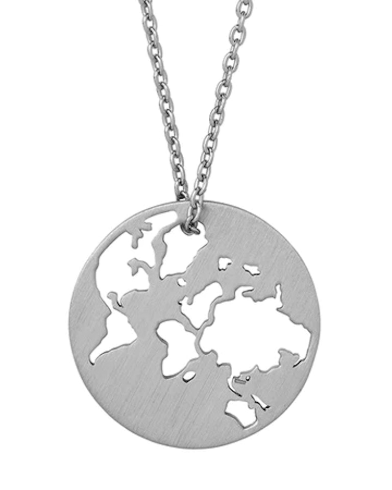 By Biehl Beautiful World Necklace Silver 45cm