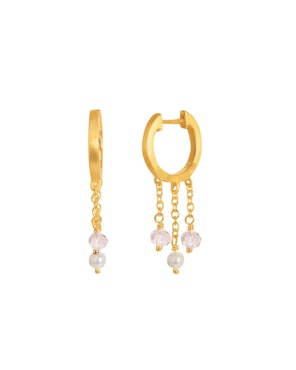 By Biehl Tienne Hoop Gold Pink