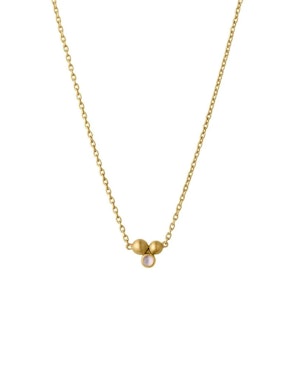 By Biehl Pebbles Necklace Pink / Gold