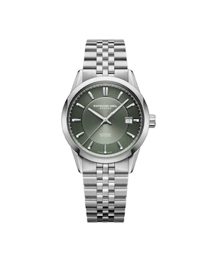 Raymond Weil Freelancer Mens Automatic Stål / Grønn 38mm SKU   |   2771-ST-52051
