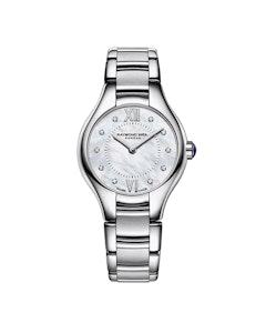 Raymond Weil Noemia Ladies Diamond Stål / Perlemor 24mm SKU   |   5124-ST-00985