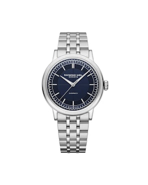 Raymond Weil Millesime Mens Automatic Stål / Blå 39,5mm SKU   |   2925-ST-50001