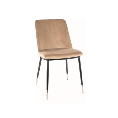 Stol Julia svart beige