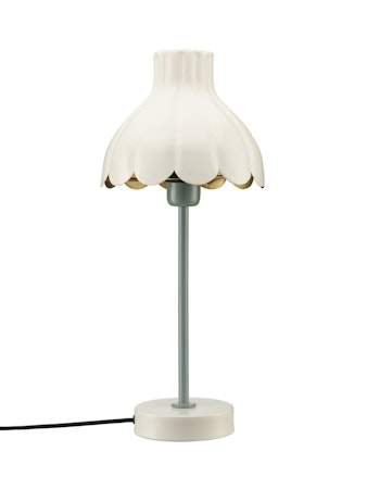 Wera bordslampa Offwhite/grön 47cm