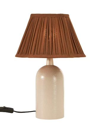 Riley Bordsslampa Beige/Brun 37cm