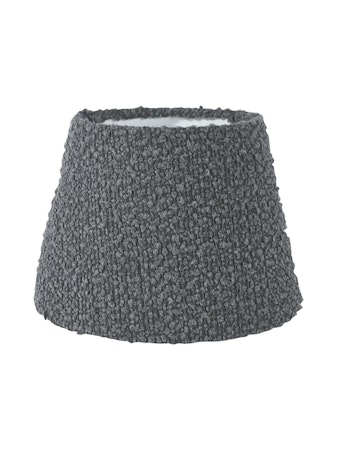 Hanna Lampskärm Bouclé Mörkgrå 19cm