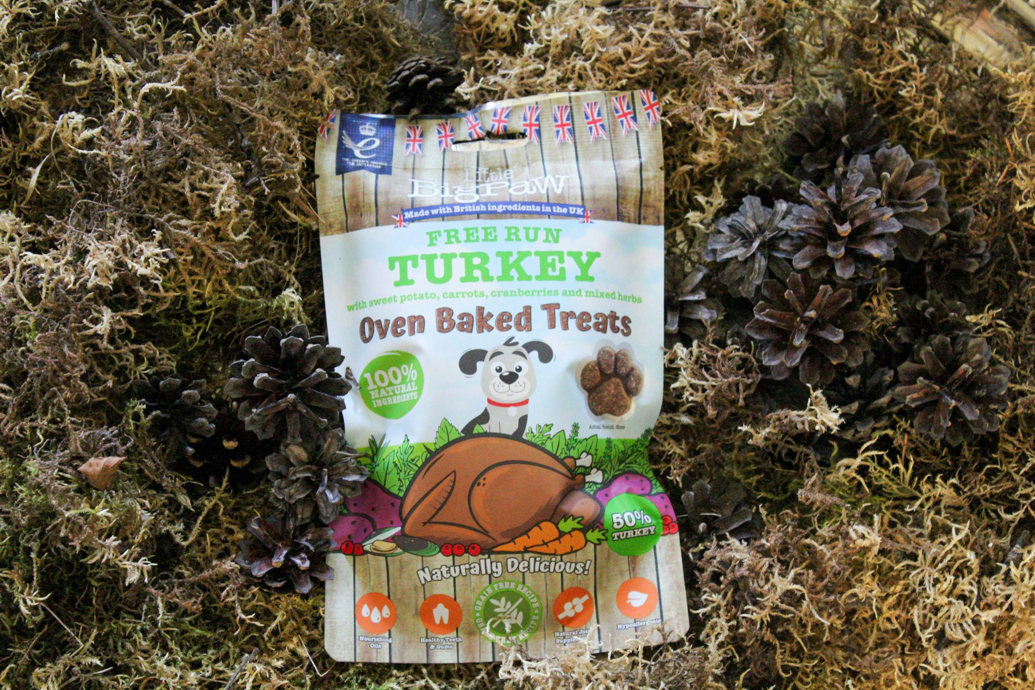 Gott och näringsrikt hundgodis av kalkon för alla tillfällen, 100% Naturliga Ingredienser: inget tillsatt socker eller spannmål.