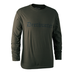 DEERHUNTER Logo T-shirt Långärmad