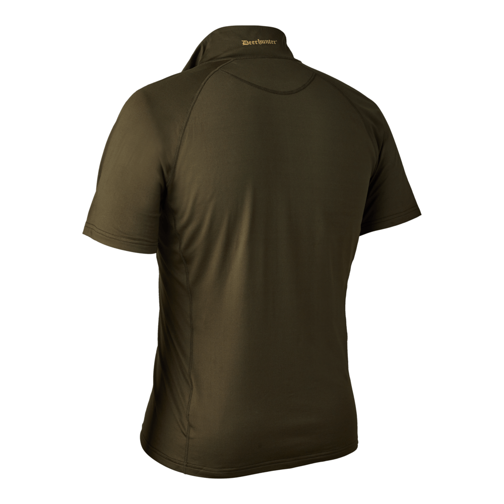 DEERHUNTER Excape Insulated T-shirt with Zip-neck