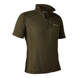 DEERHUNTER Excape Insulated T-shirt with Zip-neck