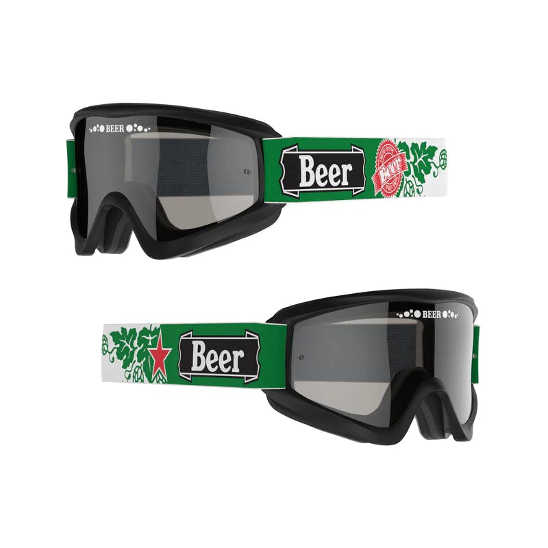 EKS DRY BEER GOGGLE LIMITED EDITION "HEINY"