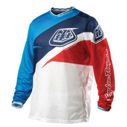 Troy Lee Designs GP Air Jersey, Stinger White/Blue