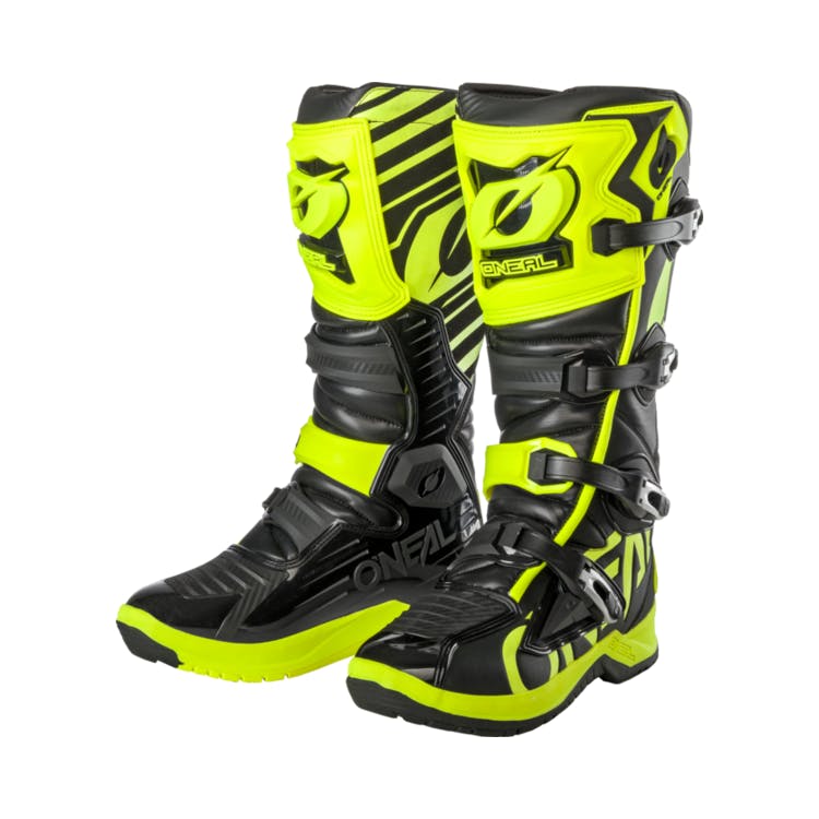 O'NEAL RMX Boot Black/Neon Yellow