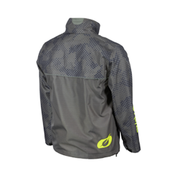 O'NEAL SHORE Rain Jacket Gray/Neon Yellow