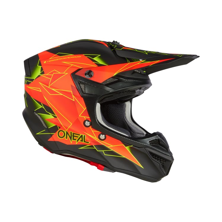 O'NEAL 5SRS Polyacrylite Helmet SURGE  Black/Red