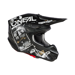 O'NEAL 5SRS Polyacrylite Helmet ATTACK Black/White