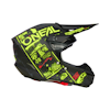 O'NEAL 5SRS Polyacrylite Helmet ATTACK Black/Neon Yellow