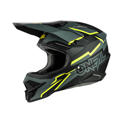 O'NEAL 3SRS Helmet VOLTAGE Black/Neon Yellow