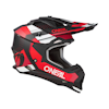 O'NEAL 2SRS Helmet SPYDE Black/Red/White