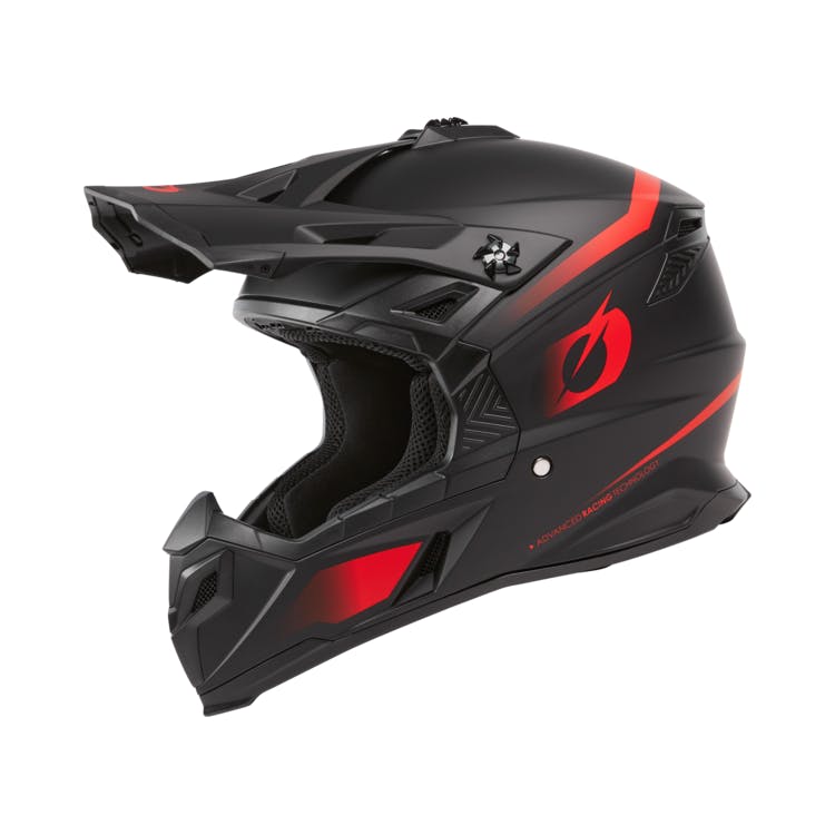 O'NEAL C-SRS Helmet SOLID Black/Red