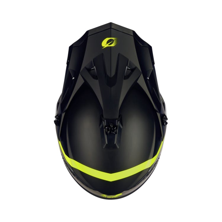O'NEAL C-SRS Helmet SOLID Black/Neon Yellow