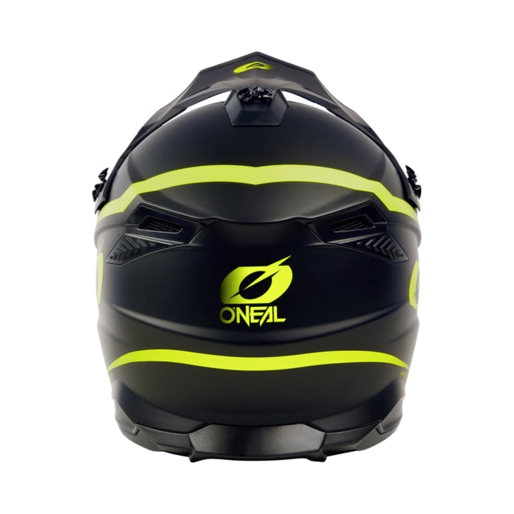 O'NEAL C-SRS Helmet SOLID Black/Neon Yellow