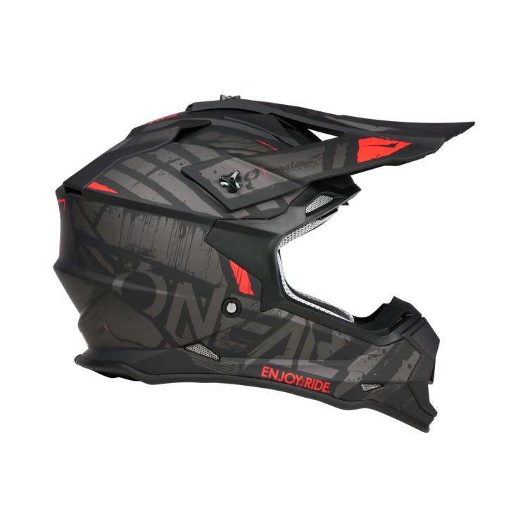 O'NEAL 2SRS Helmet GLITCH Black/Gray