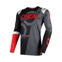 O'NEAL PRODIGY Jersey FIVE ZERO Black/Neon Red