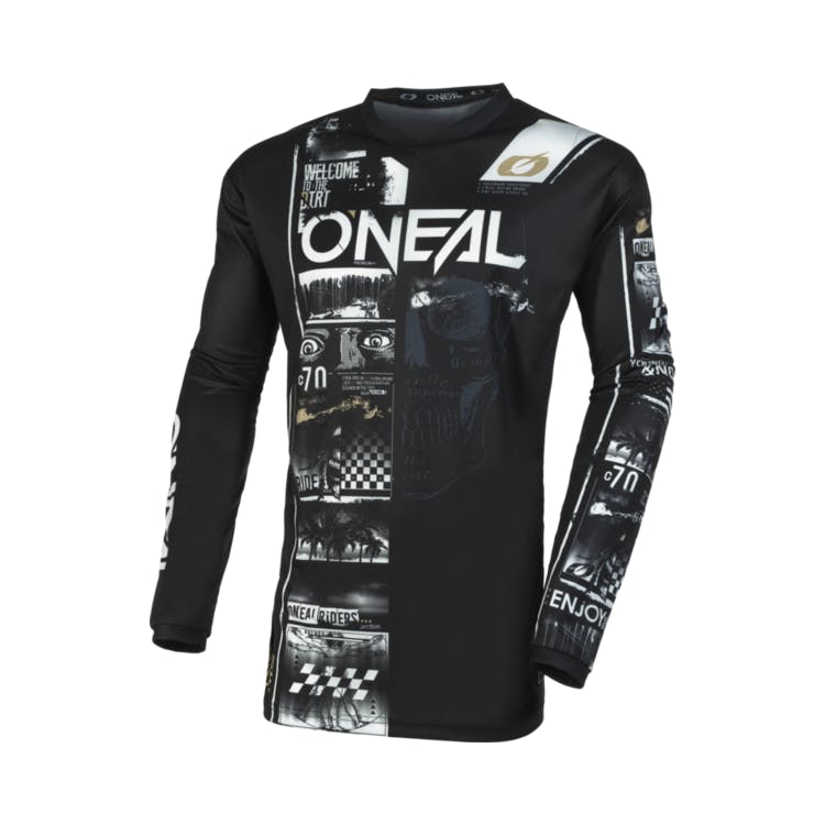 O'NEAL ELEMENT Youth Jersey ATTACK Black/White