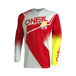 O'NEAL ELEMENT Jersey RACEWEAR Red/Gray/Neon Yellow