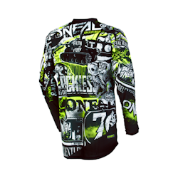 O'NEAL ELEMENT Jersey ATTACK (v.18) Black/Neon Yellow