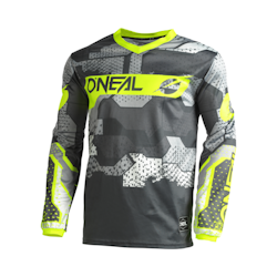 O'NEAL ELEMENT Youth Jersey CAMO Gray/Neon Yellow