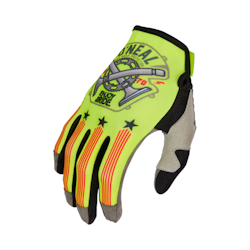 O'NEAL MAYHEM Nanofront Glove PISTON Neon Yellow/Black/Red