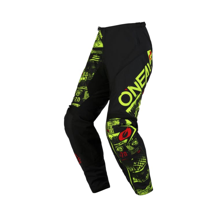 O'NEAL ELEMENT Pants ATTACK Black/Neon Yellow