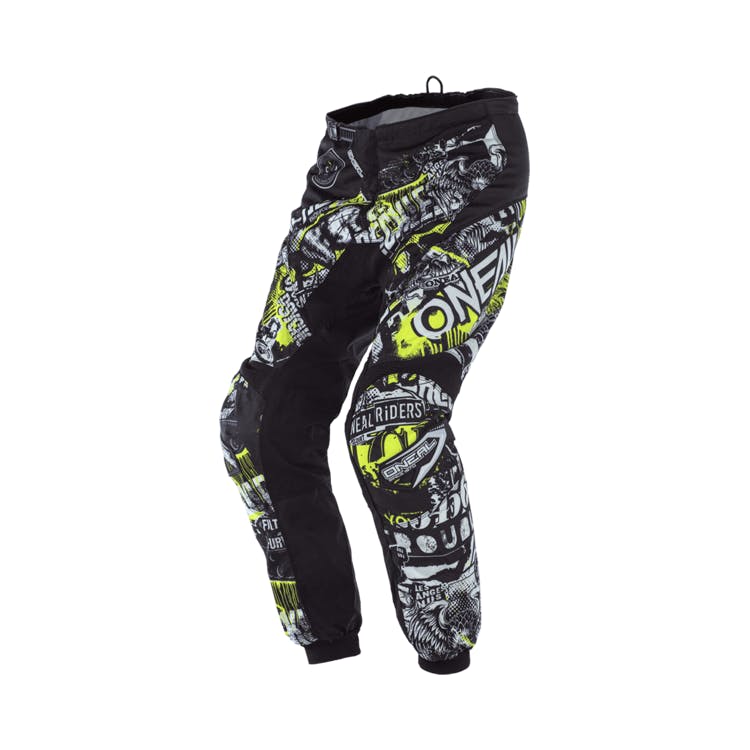 O'NEAL ELEMENT Pants ATTACK (v.18) Black/Neon Yellow
