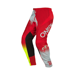 O'NEAL ELEMENT Pants RACEWEAR Red/Gray/Neon Yellow