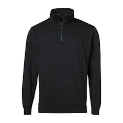 TOPSWEDE Half-Zip tröja Svart