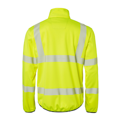 TOPSWEDE Varseljacka Hi-Vis Fluorescerande Gul / Marin Klass 3