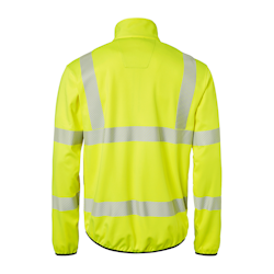 TOPSWEDE Varseljacka Hi-Vis Fluorescerande Gul / Svart Klass 3