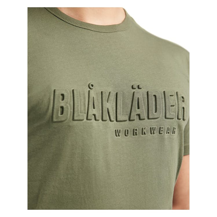 BLÅKLÄDER T-shirt 3D Höstgrön