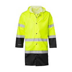 TOPSWEDE 181 Rain Jacket Hi-Vis Fluorescent yellow/black