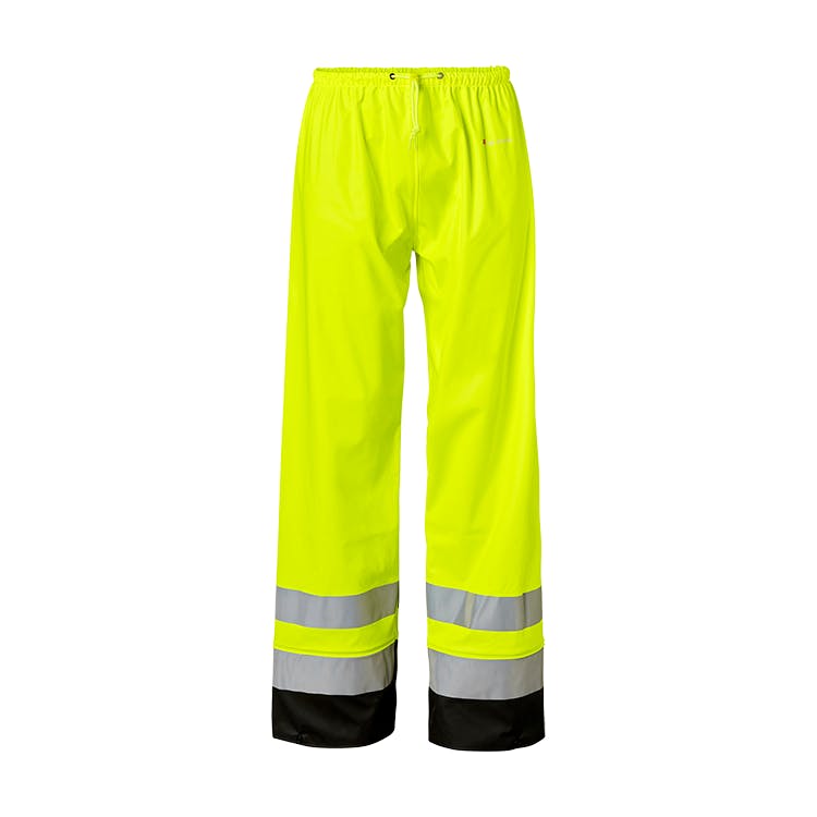 TOPSWEDE 182 Rain Trousers Hi-Vis Fluorescent yellow/black