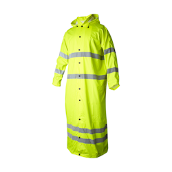 TOPSWEDE 9095 Rain Coat Hi-Vis Fluorescent yellow