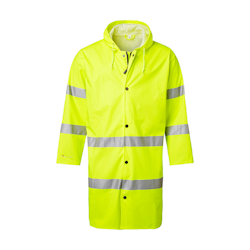 TOPSWEDE 9295 Rain Coat Hi-Vis Fluorescent yellow