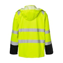 TOPSWEDE 180 Rain Jacket Hi-Vis Fluorescent yellow/black